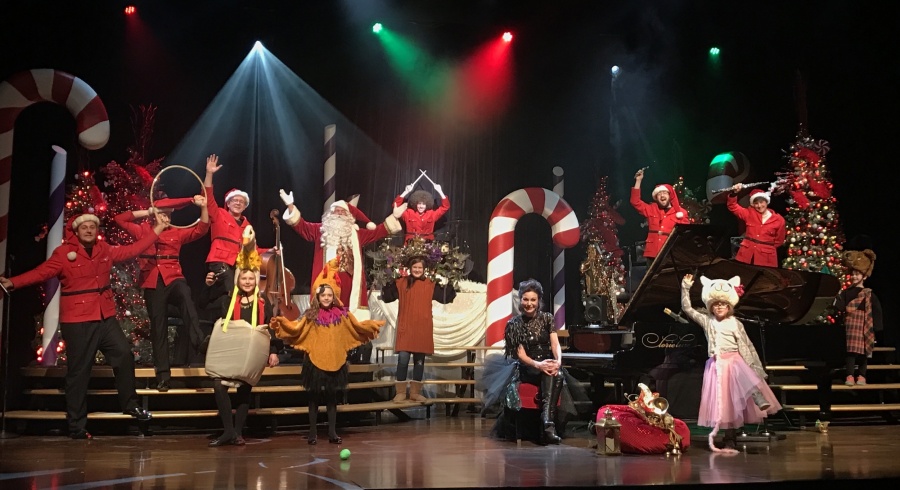 Santa sure loved the warm weather in Ames, IA tonight! Thank you wonderful children for helping us tell our 12 Days Of Christmas tale!! That little Piper was such a delight! Merry Christmas all!!
