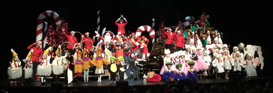 Merry Christmas Appleton!!! What a joyful time Santa had stopping in your town tonight and telling his 12 Days Of Christmas tale with the help of all those lovely kids!! The little Calling Birds were fabulous at talking to Mrs. Claus!!!