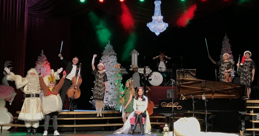 Santa is utterly pooped after performing the Twelve-cough-TWO Days Of Christmas tale at the Lorie Line show this evening in Wausau. Oh what Santa would not do for Lorie Line! A big thank you to the two darling young women who lent their incredible talent to helping tell this joyful Christmas tale. Merry Christmas one and all!